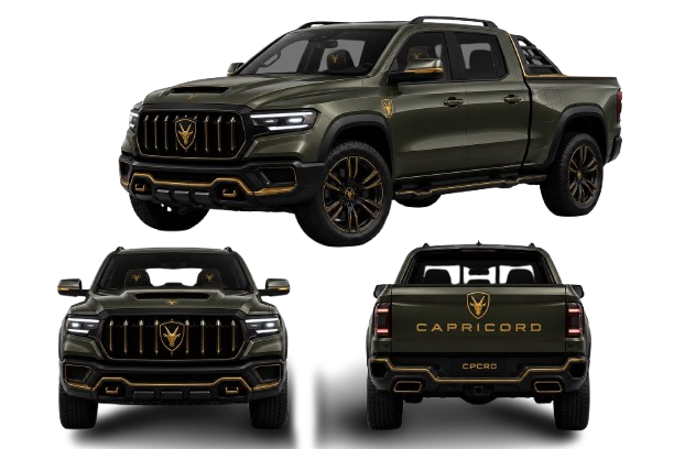 Capricord — item da Coleção Hircus em vista 3/4